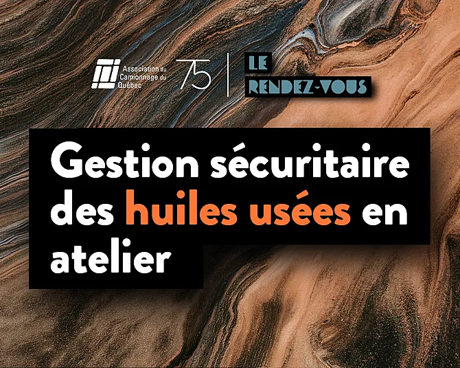 Visuel huiles usees